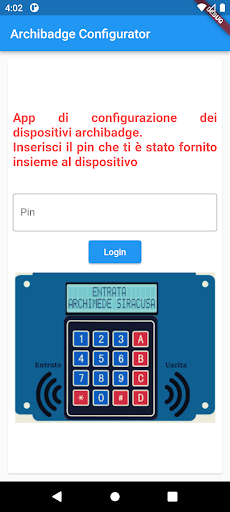 Android application Archibadge Configurator screenshort