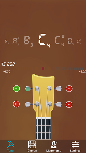 Android application Ukulele - easy tune screenshort