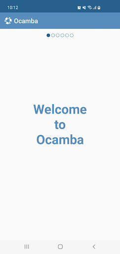 Android application Ocamba Demo screenshort