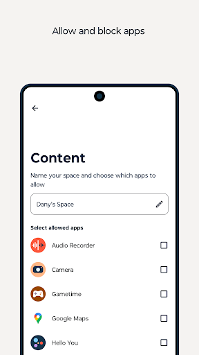 Family Space Screen 3
