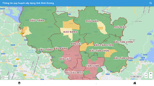 Quy hoạch xây dựng Bình Dương