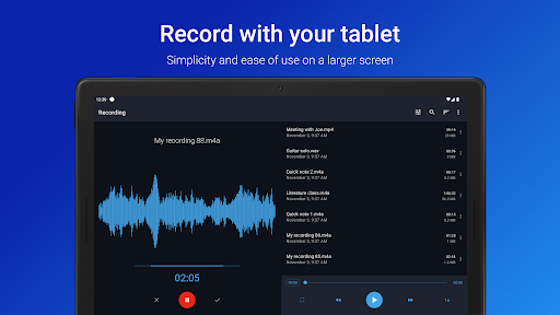 Easy Voice Recorder Pro APK v2.8.4 MOD (Patched/Mod Extra) Gallery 7