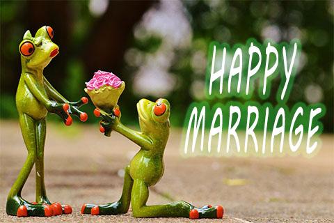 Happy Marriage  Wedding Card