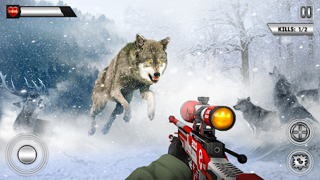 Wild Animal Hunting Games Gun