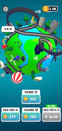 Planet Car Track - Screenshot 4