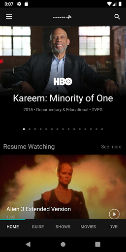 Android application HilliaryTV screenshort