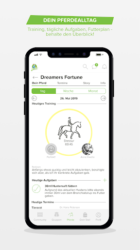 Android application Jutta! - Die Pferdecommunity screenshort
