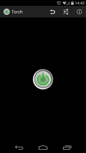 Android application Torch screenshort