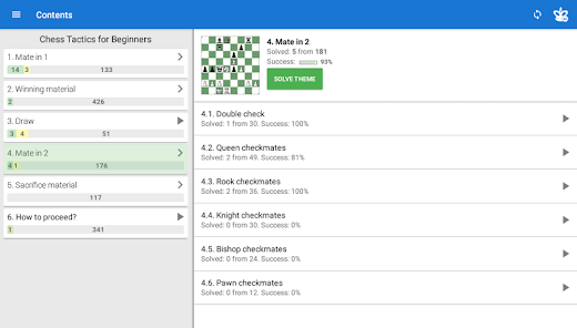 Chess Tactics Training for Android - Free App Download