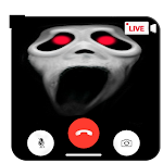 Cover Image of ดาวน์โหลด scary Ghost video call chat  APK