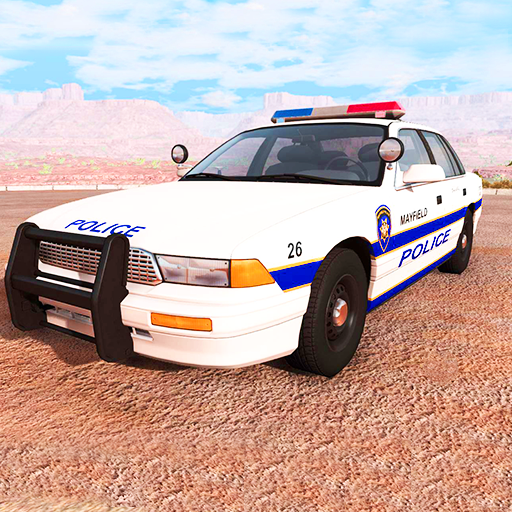 Real Police Car Crash Sim Cop logo
