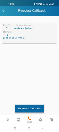 Patient App-Al Barsha Screen 2