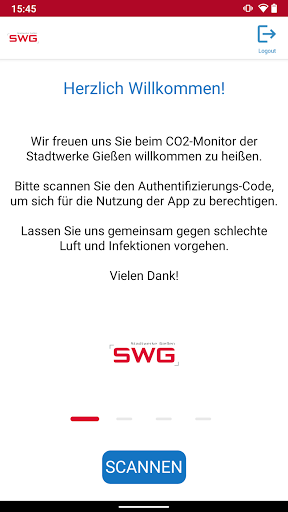 Android application SWG Monitor screenshort