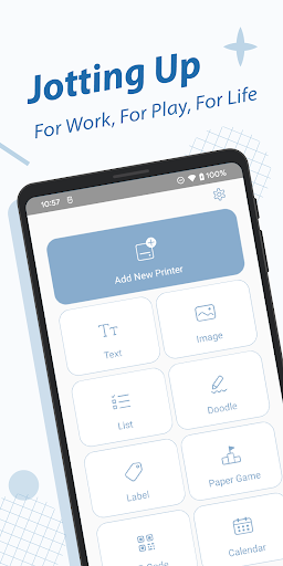 Android application Jotting Up screenshort