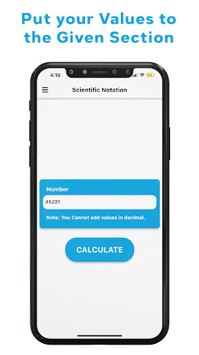 Scientific Calculator App Screen 2