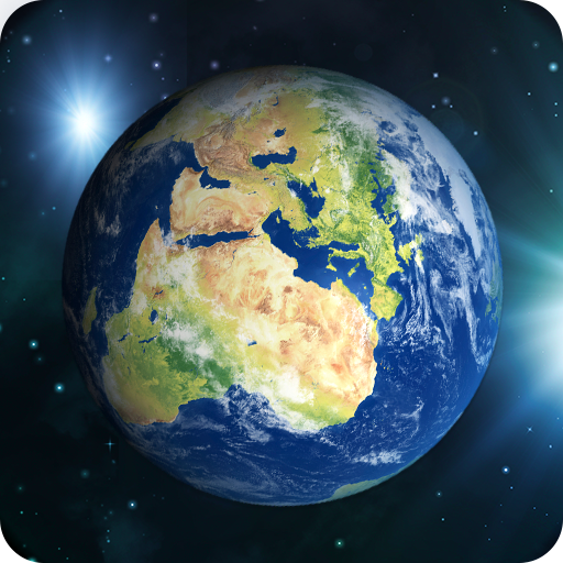 Earth Map Satellite Header - AppWisp.com