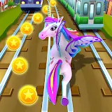 Unicorn Dash: Fun Runner 2023 icon