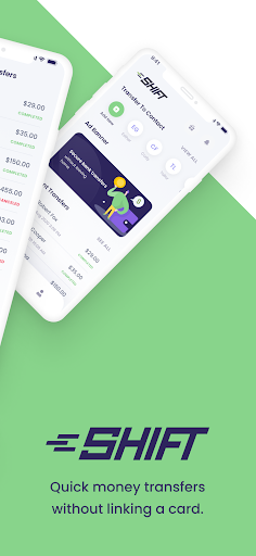 Shift Wallet – Money Transfer Screen 2