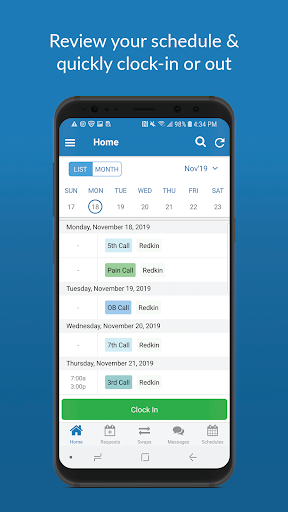 QGenda screenshot for Android