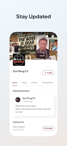Our Thing Screen 3