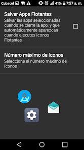 Captura de Pantalla 7 Iconos Flotantes android