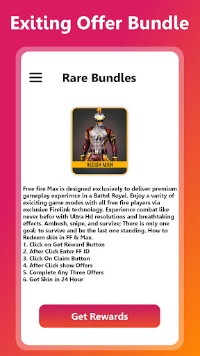 FFF FF Skin Tool  Rare Bundle