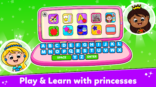 Princess Computer Games for 2+
