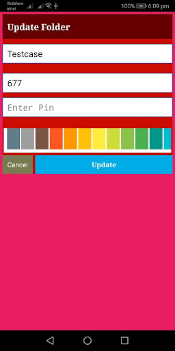 Android application Thunder E-Wallet screenshort