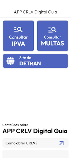Android application Baixar CNH Social Guia screenshort