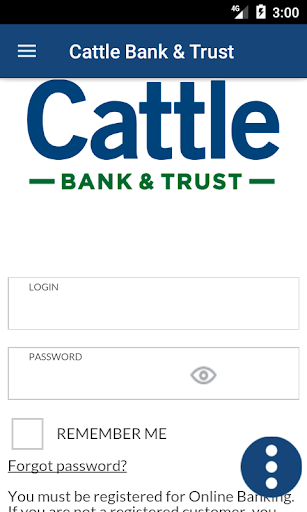 Android application Cattle Bank and Trust Mobile screenshort