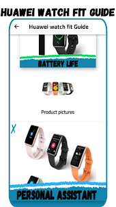 Huawei watch fit Guide