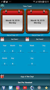 Captura 1 Years & Days Calculator android