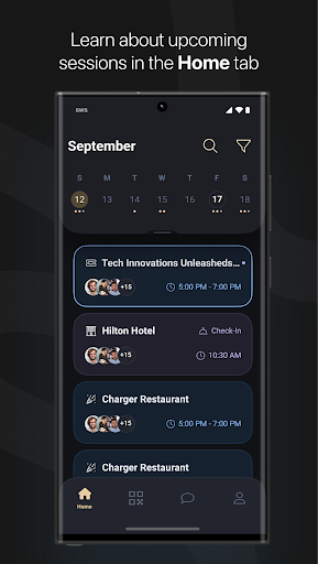 Android application SWS Management screenshort