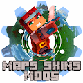 Best Minecraft Skins Mods and Maps APK Logo
