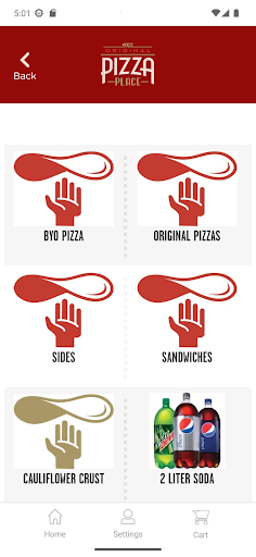 The Original Pizza Place Screen 3