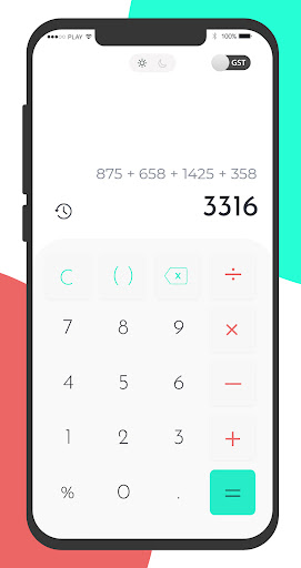 Android application Online GST Calculator screenshort