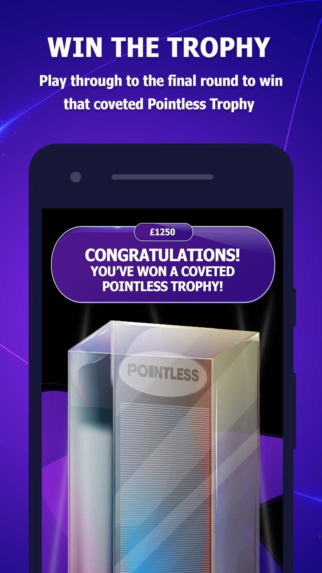 Android application Pointless Quiz screenshort