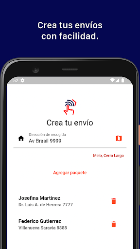 AlToque Envíos Screen 2