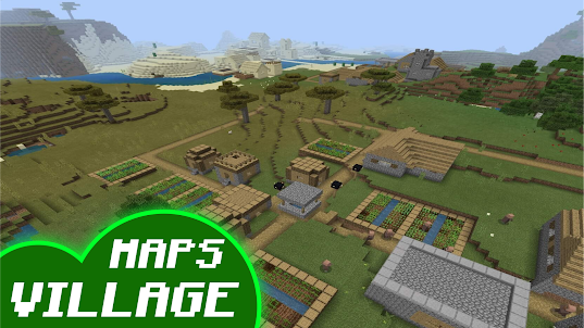 Map village for minecraft