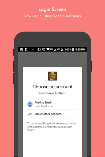 Android application Wal-T : Walnut School App screenshort
