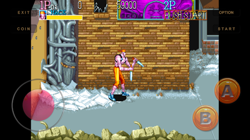 Android application Arcade cadillacs fighters screenshort