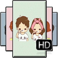 Cute Couple Wallpaper HD