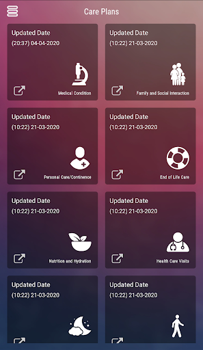 Care Vision Family App Screen 2
