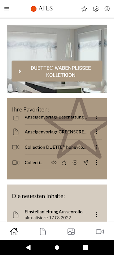 Android application ATES.service screenshort