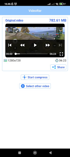 VideoRar - Video compress tool