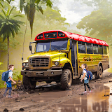 Driver School Bus Driving Sim icon