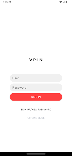 Android application Vpin screenshort