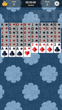 #1. FreeCell Solitaire Card Game (Android) By: Classic Mobile Game Software