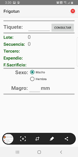 Medición Magro Screen 2