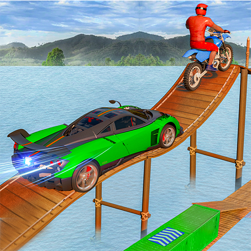 Ramp Car Games: Car Stunt Game logo
